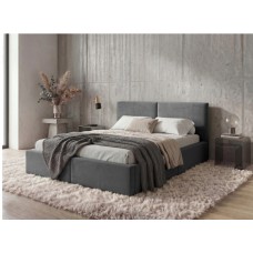 Gulta ar paceļamo mehānismu HILTON 120x200, grafīts